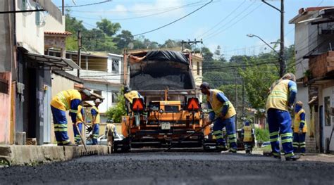 Bairro Goiabal Em Barra Mansa Recebe Obras De Asfaltamento Rj Post