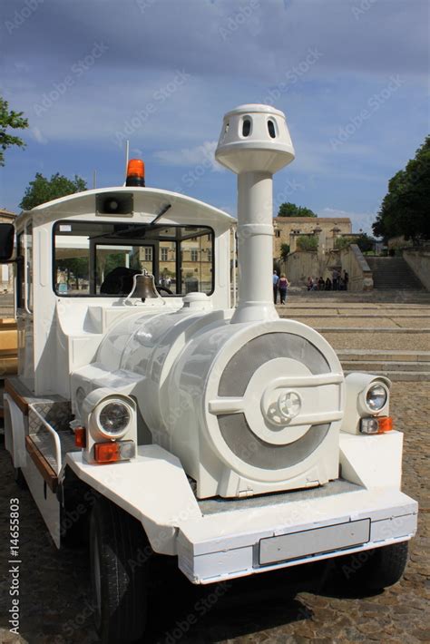 petit train touristique routier stock photo adobe stock