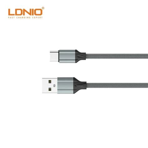 LDNIO LS442 Charging Cable USB To Type C 2M Technology Valley