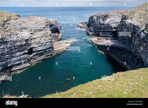 County Clare Coastline At Bridges Of Ross Ireland Stock Photo Alamy