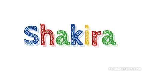 Shakira Logo Free Name Design Tool From Flaming Text