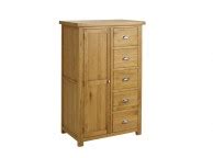 Birlea Woburn Oak Door Drawer Wardrobe By Birlea