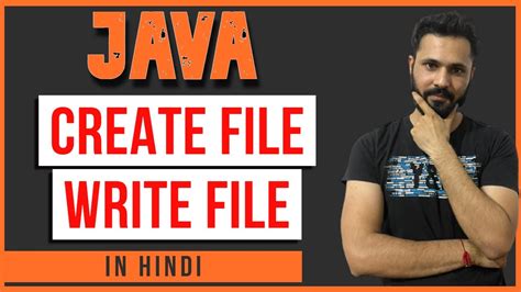 Java Tutorial In Hindi For Beginners Create File And Write File In