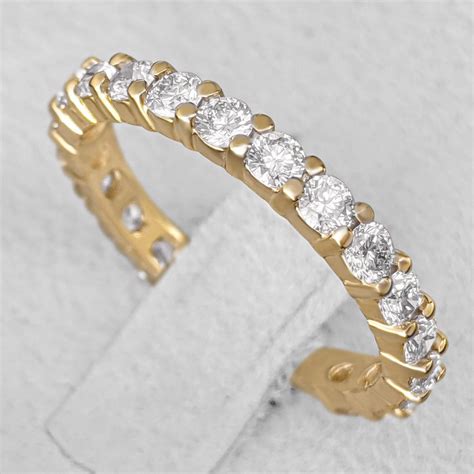 Vvs Carat Diamonds Eternity Band Karaat Geel Catawiki