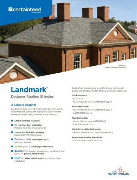 Certainteed Landmark Shingles Custom Building Systems