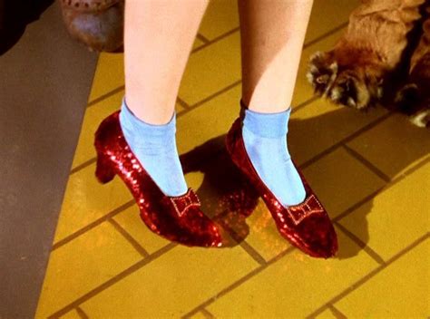 She S Wearing The Ruby Slippers She Gave Her Scarecrow Dorothy Wizard Of Oz Dorothy Shoes