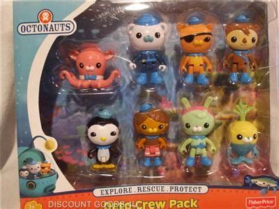 Fisher Price Octonauts Figures Octo Crew Pack New Octonauts Toys