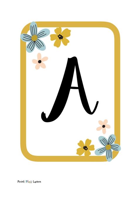 Free Printable Alphabet Letters For Classroom Display - PRINTABLE TEMPLATES