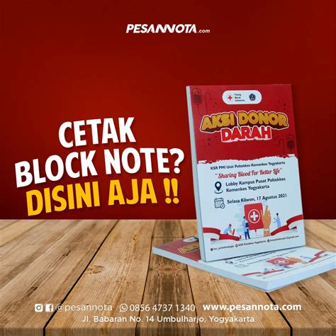 Cetak Blocknote Jogja