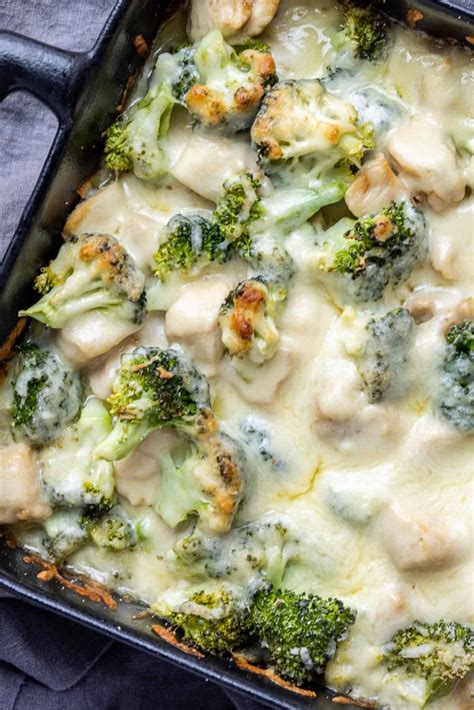 Keto Chicken And Broccoli Alfredo Casserole Home Made Interest