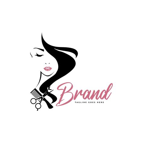 Free Vector Women Hair Salon Logo Premium Design 24794604 Vector Art At