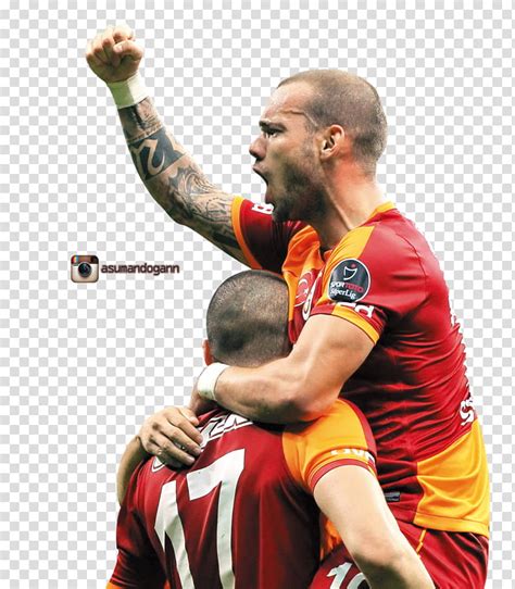 Burak Yilmaz Wesley Sneijder GALATASARAY Transparent Background PNG