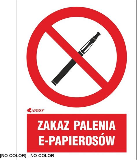 R E I S Zz 12P6 Znak Ochrony Ppoż Zakaz Palenia E Papierosów