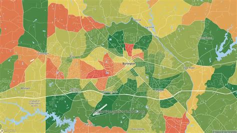 Race, Diversity, and Ethnicity in Burlington, NC | BestNeighborhood.org