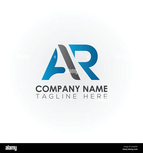 Carta de AR inicial con Logo Tipografía moderna de negocios creativos