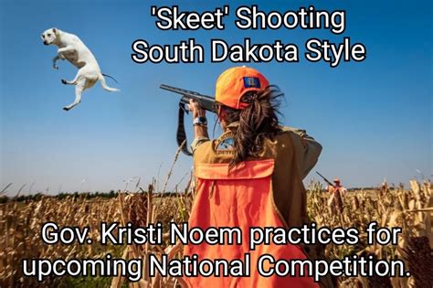 Skeet Shooting South Dakota Style | Kristi Noem Dog Killing Controversy ...