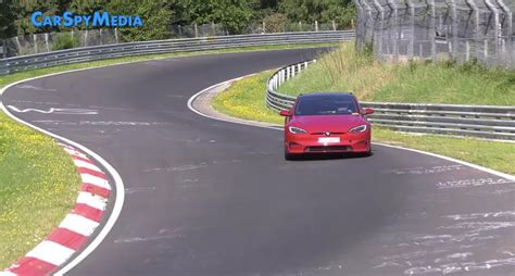 Tesla Model S Plaid With Track Pack Returns To The Nürburgring To