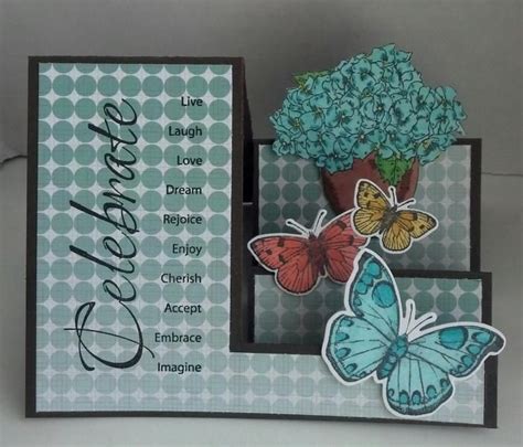 Celebrate Side Step By Muscrat Cards And Paper Crafts At