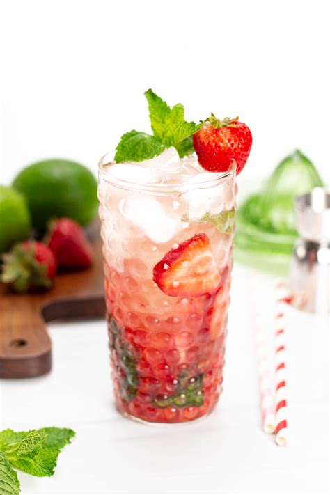 Easy Strawberry Mojito Recipe Feast West
