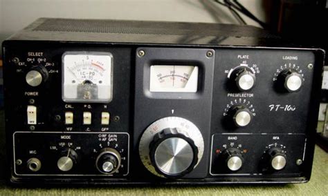 Yaesu FT 100 First Transceiver Circa 1966