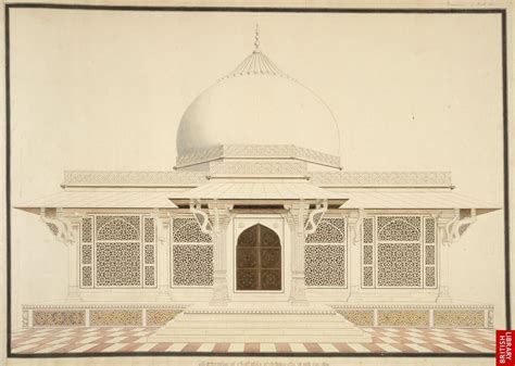 Mausoleum Of Salim Chishti In The Great Mosque Fatehpur Sikri A