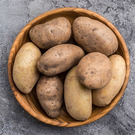 Free Photo Fresh Potatoes In Bowl