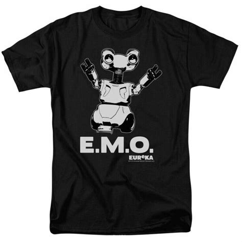 Satın Alın Eureka Emo T Shirt Mens License Classic Sci Fi Joom