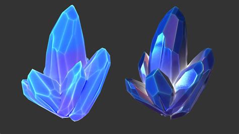 Crystals Download Free 3d Model By Polytoots Garydave [0499073] Sketchfab