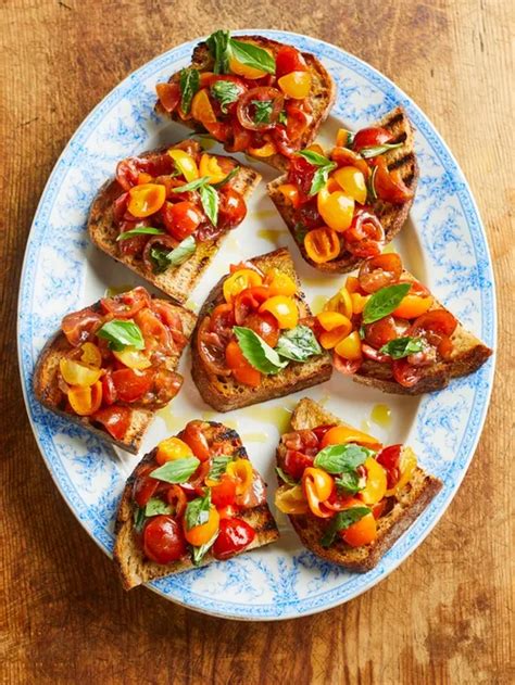 Tomato Bruschetta Recipe Jamie Oliver Recipes