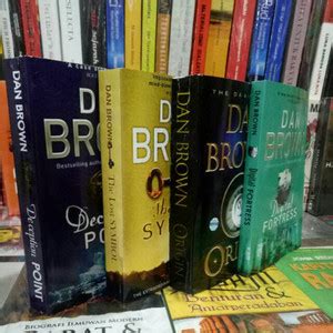 Jual Satu Paket Buku Dan Brown Buku Origin The Lost Simbol