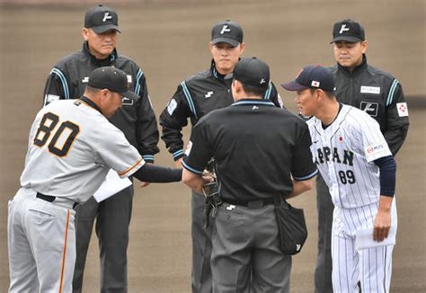 【侍ジャパン】井端弘和監督が初陣飾れず 阿部慎之助新監督率いる巨人に0－1完封負け／詳細 プロ野球ライブ速報 日刊スポーツ