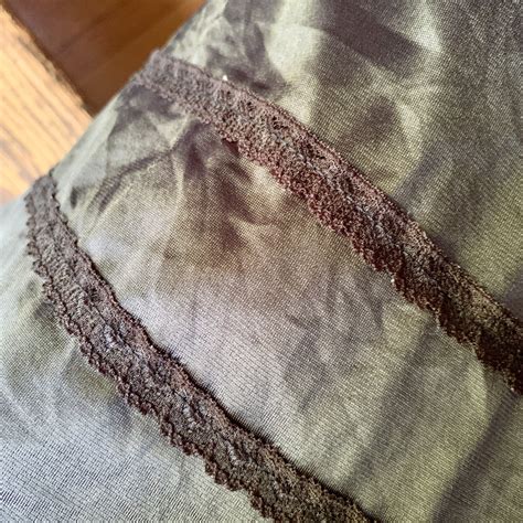 Vintage NANCY KING Black Lace Long Nightgown SEXY Lingerie 38 EBay