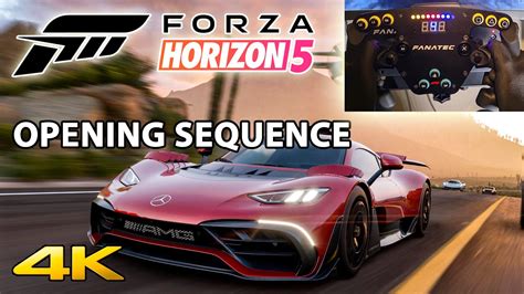 Forza Horizon Opening Sequence Wheel Gameplay K Fps Looks