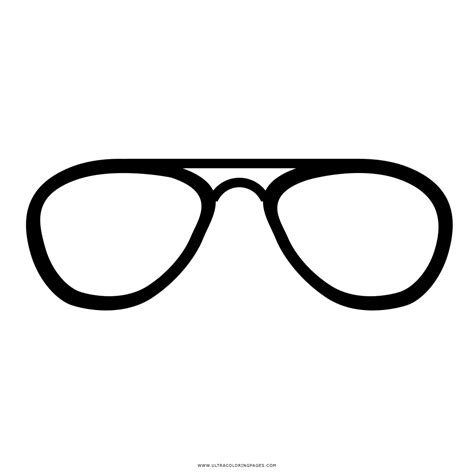 Glasses Coloring Page Ultra Coloring Pages