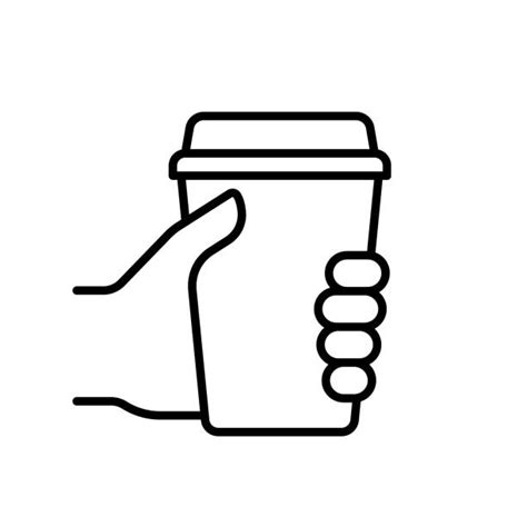 230 Hand Holding To Go Coffee Cup Stock Illustrations Royalty Free Vector Graphics And Clip Art