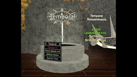 Temporal Showcase All Phases Killstreak Sword V4 YouTube