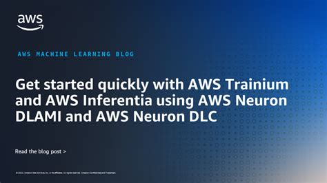 Get Started Quickly With Aws Trainium And Aws Inferentia Using Aws Neuron Dlami And Aws Neuron