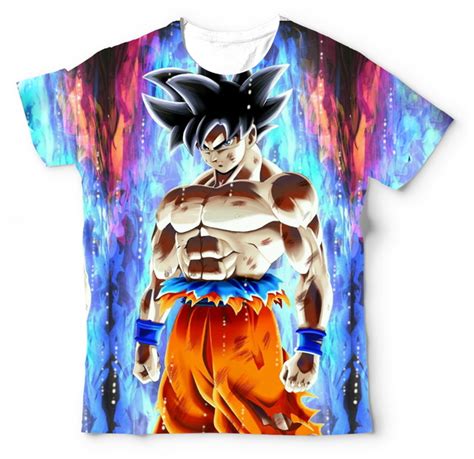 Camisa Camiseta Goku Instinto Superior Completo Dragon Ball