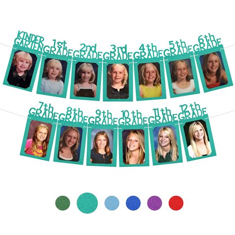 Mua Katchon Teal K 12 Graduation Photo Banner 10 Feet K 12 Graduation Picture Banner