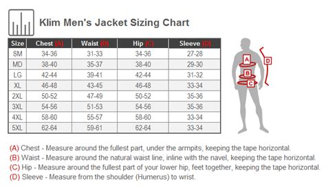 Klim Helmet Size Chart: A Visual Reference of Charts | Chart Master