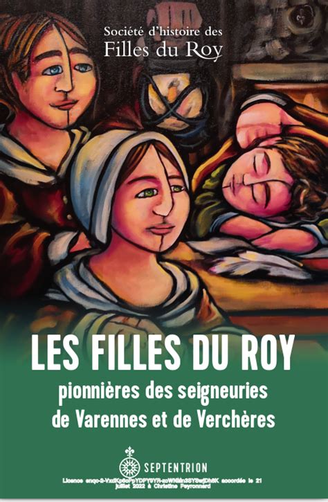 Les Filles du Roy pionnières des seigneuries de Varennes et de