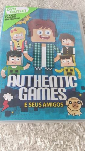 Authentic Games E Seus Amigos Dvd Original Lacrado Parcelamento Sem Juros