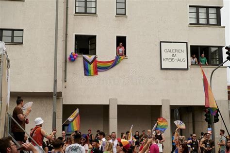 Participant Of Street Parade Of The Christopher Street Day CSD Gay