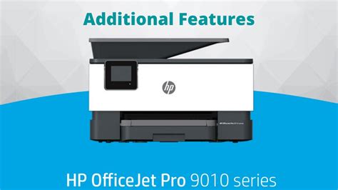 Additional Features Of Hp Officejet Pro 9010 All In One Printer Youtube