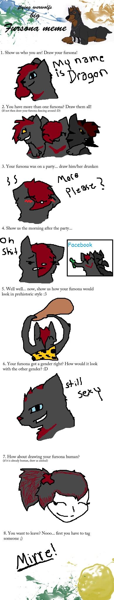 The Big Fursona Meme By Mynameisdragon On Deviantart