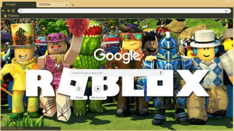 Simple Roblox Chrome Theme Themebeta