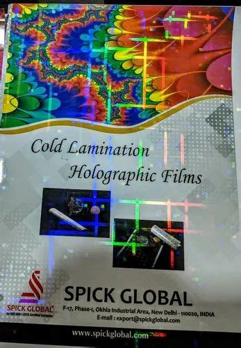 Spick Global Transparent Holographic D Films For Artworks For Overlay