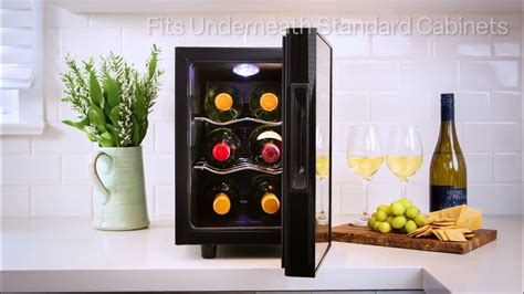 Koolatron 6 Bottle Wine Fridge Youtube