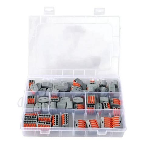 Wago 221 Lever Nuts 36pc Compact Splicing Wire Connector Assortment Includes 16x 221 412