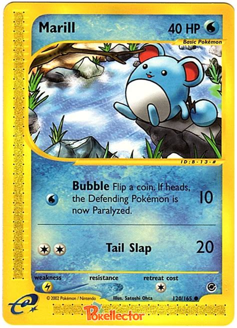 Marill - Expedition #120 Pokemon Card